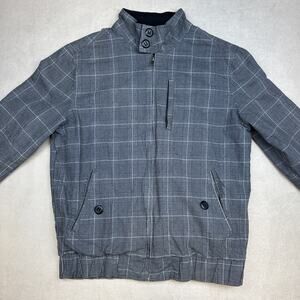Heritage 1981 Men's Plaid Jacket Size Medium Gray